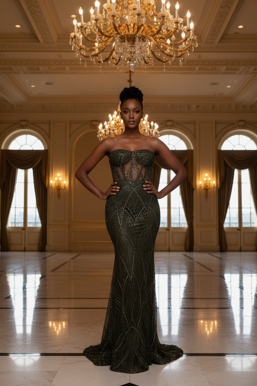 Black Woman Ballroom
