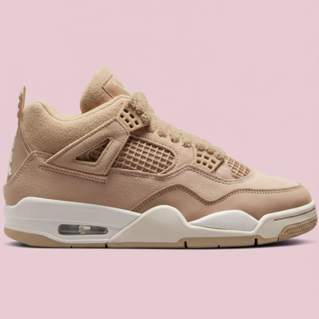 Jordan 4 Retro Cozy Girl – pastel pink