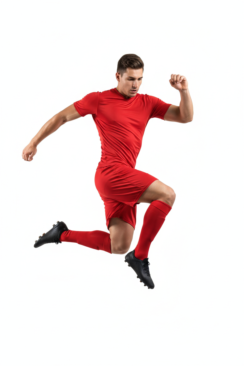 Red Pro Fit Football Jersey