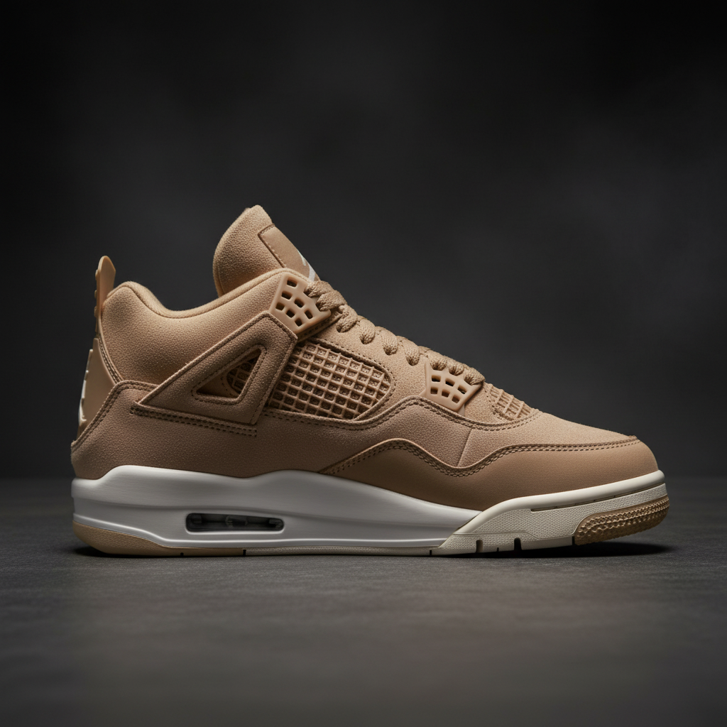 Jordan 4 Retro Cozy Girl – dark moody